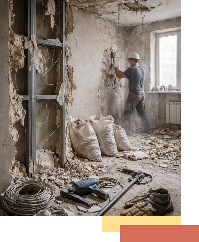 Профессиональный демонтаж зданий и конструкций в Спасске-Дальнем