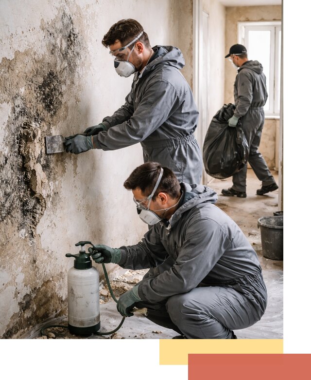 Удаление плесени со стен профессионально в Спасске-Дальнем