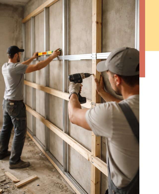 Устройство обрешетки под панели в Спасске-Дальнем от 2173 руб. — монтаж под ключ | ОТДЕЛОЧНИК-Спс