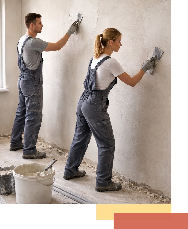 Штукатурка стен под обои в Спасске-Дальнем профессионально и быстро