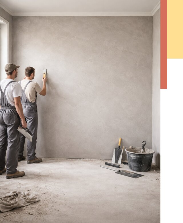 Микробетон на стены в Спасске-Дальнем от 1293 руб. — нанесение и отделка | ОТДЕЛОЧНИК-Спс