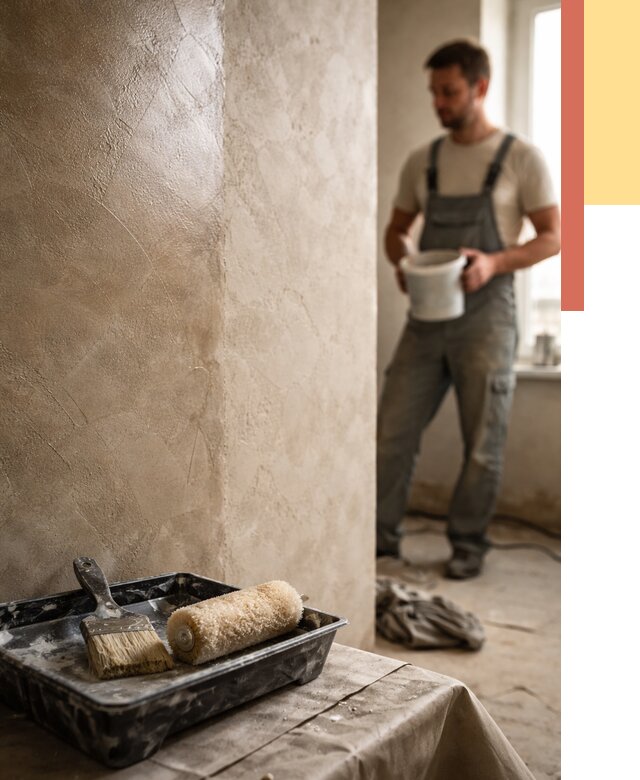 Нанесение воска на штукатурку в Спасске-Дальнем от 3621 руб. | Услуги ОТДЕЛОЧНИК-Спс