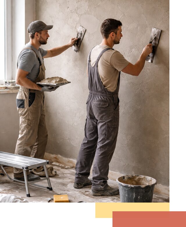 Ремонт декоративной штукатурки и восстановление фактуры в Спасске-Дальнем