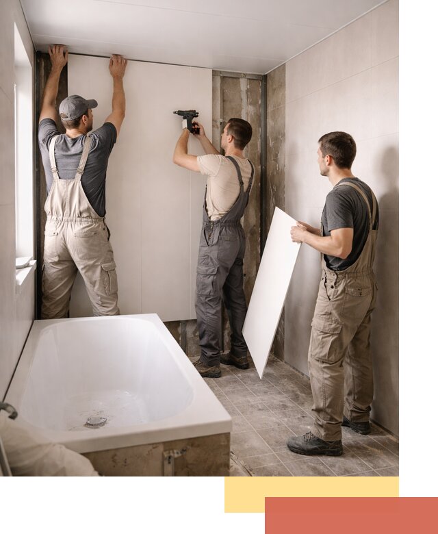 Отделка ванной панели ПВХ профессионально в Спасске-Дальнем