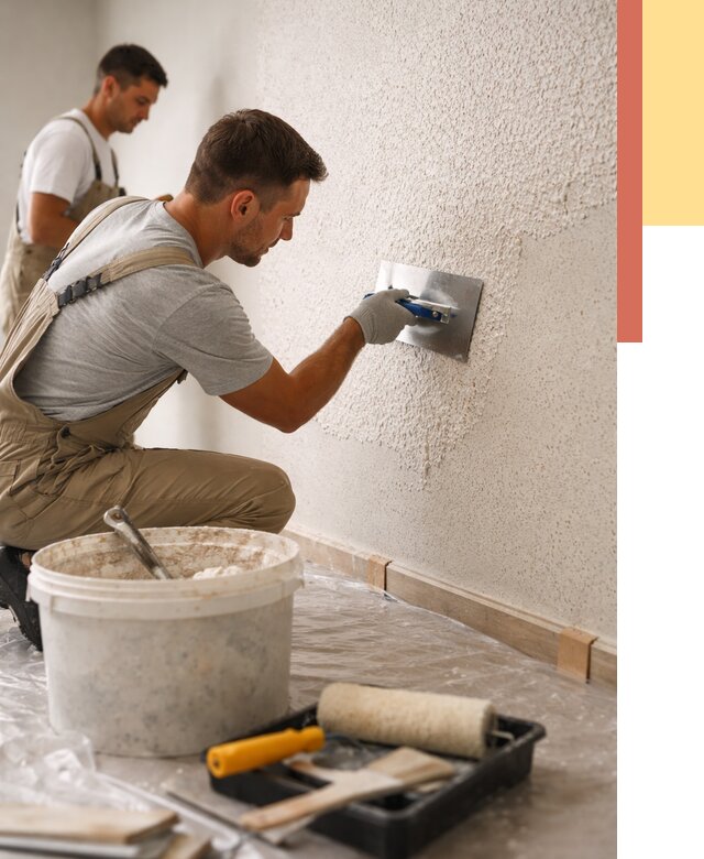 Нанесение жидких обоев в Спасске-Дальнем от 7760 руб./м2 — быстро и недорого | ОТДЕЛОЧНИК-Спс