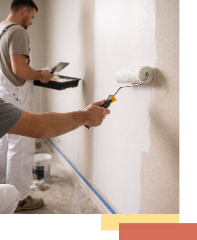 Покраска стен акриловой краской профессионально в Спасске-Дальнем