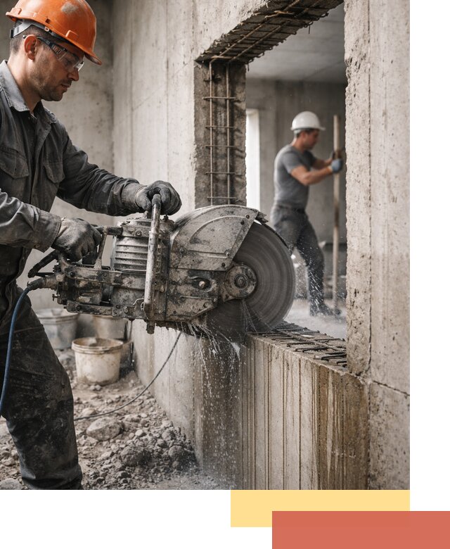 Алмазная резка проемов в Спасске-Дальнем быстро и точно