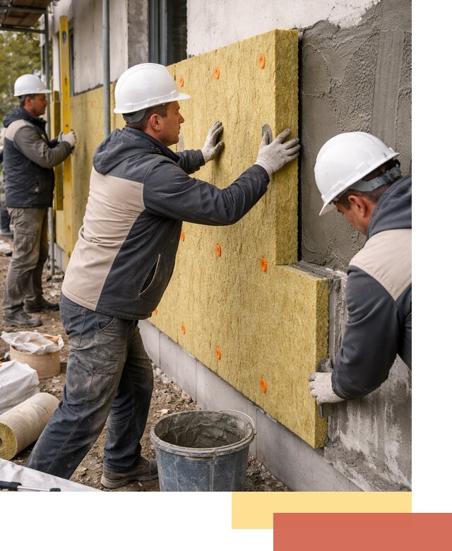 Утепление стен минватой в Спасске-Дальнем — тепло и звукоизоляция