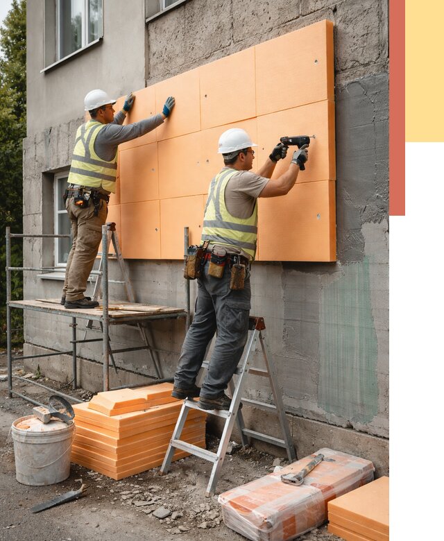 Утепление стен пеноплексом в Спасске-Дальнем от 1914 руб./м2 — быстро и недорого | ОТДЕЛОЧНИК-Спс