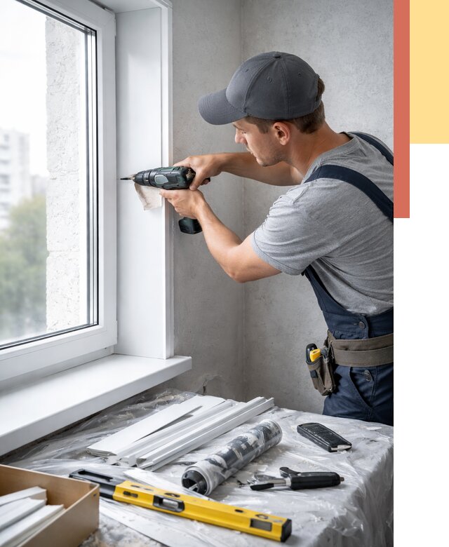 Установка пластиковых откосов в Спасске-Дальнем от 2328 руб. | ОТДЕЛОЧНИК-Спс монтаж, быстро и недорого