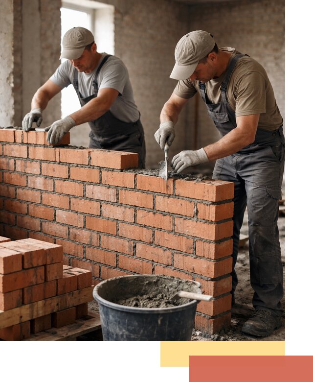 Кладка кирпичных перегородок под ключ в Спасске-Дальнем