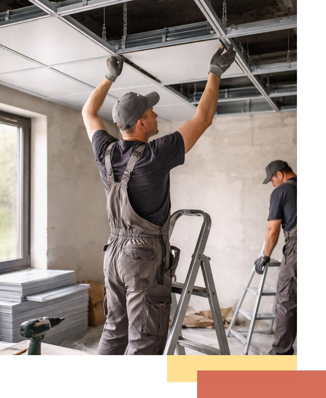 Монтаж кассетного потолка в Спасске-Дальнем качественно и быстро