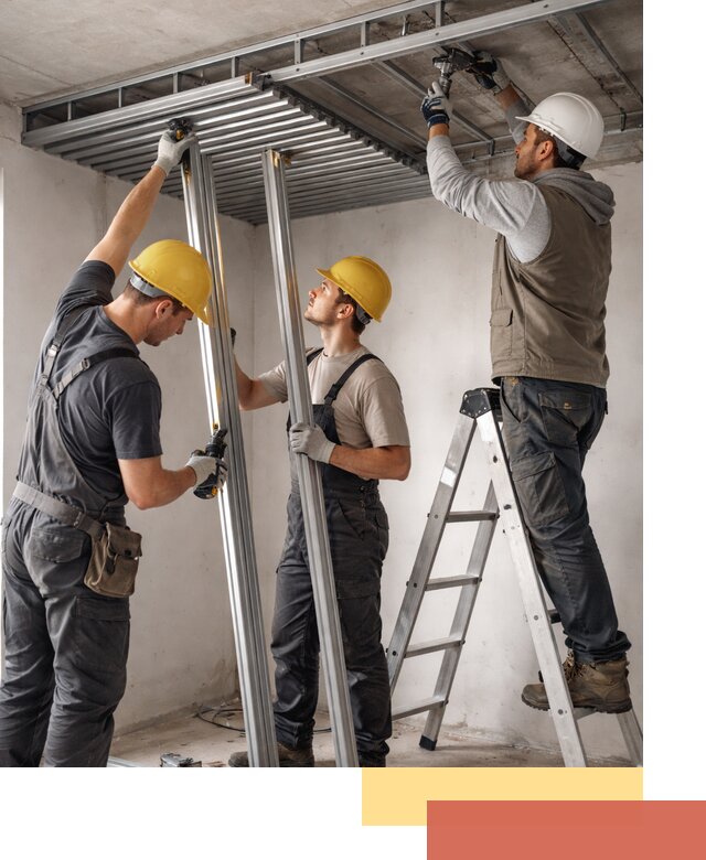 Монтаж реечного потолка под ключ в Спасске-Дальнем