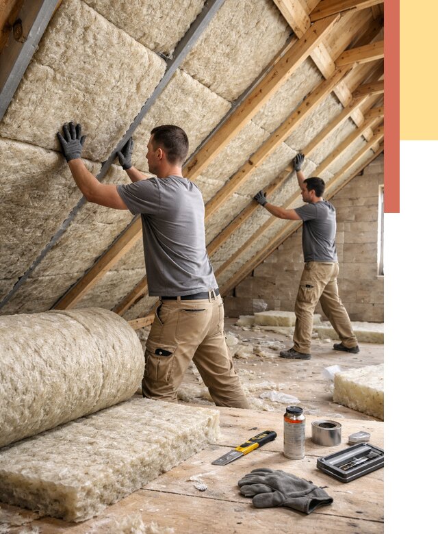 Утепление потолка минватой в Спасске-Дальнем от 1500 руб. — быстро и недорого | ОТДЕЛОЧНИК-Спс