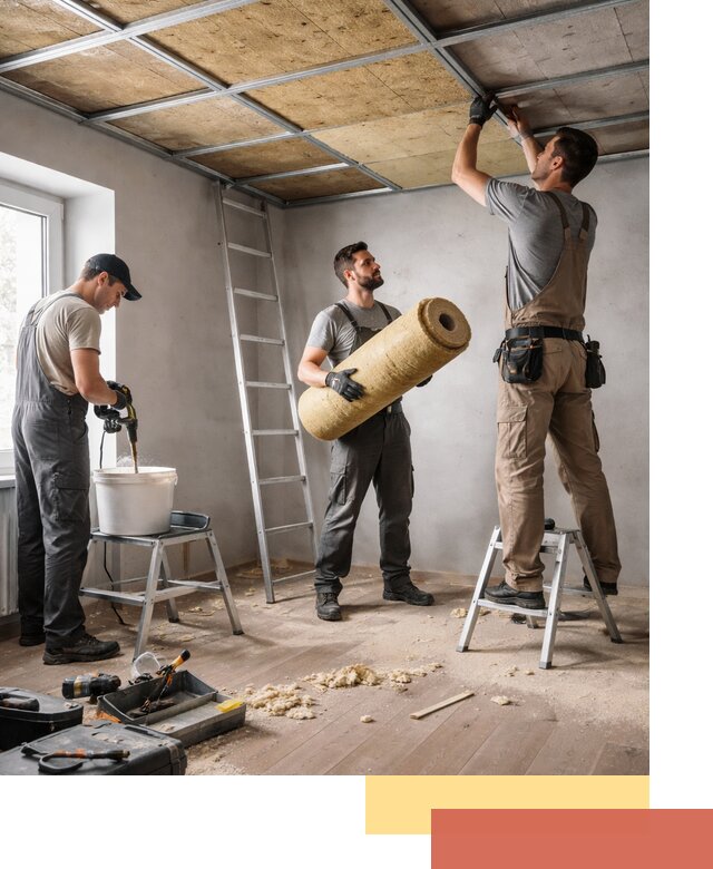 Шумоизоляция потолка в Спасске-Дальнем: профессиональный монтаж и отделка